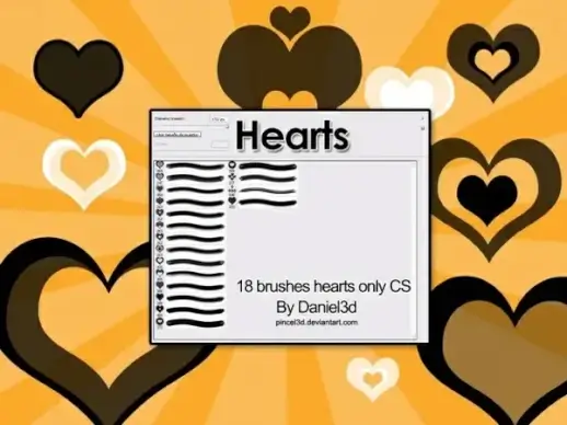 Hearts Brushes