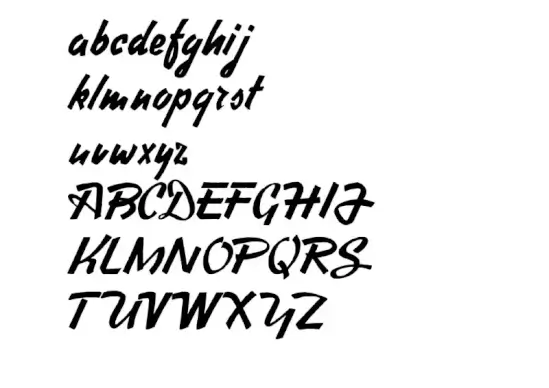 Heavy Squared Writing