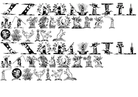 Helmbusch Crest Symbols