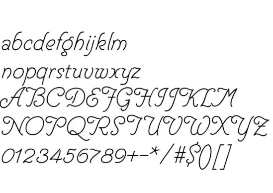 Helve Cursive