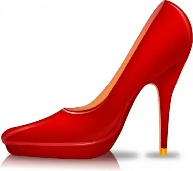 High heel shoe