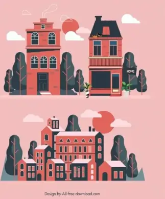 home background classical architecture design