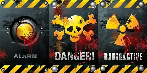 horror theme vector