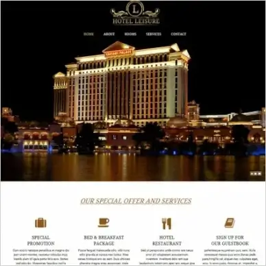 hotel casino template