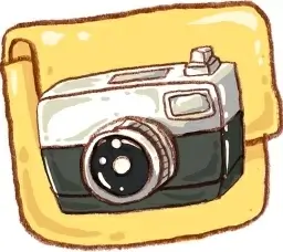 Hp folder camera photo