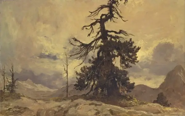 hubert von herkomer painting oil on canvas