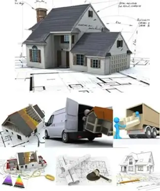 huts model 3d effect of highdefinition picture