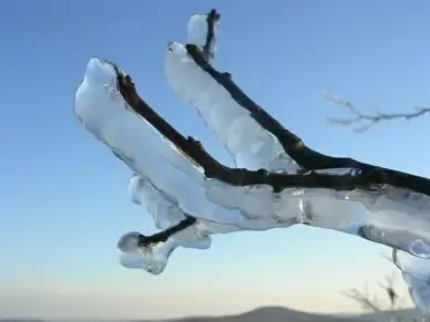 ice iced road