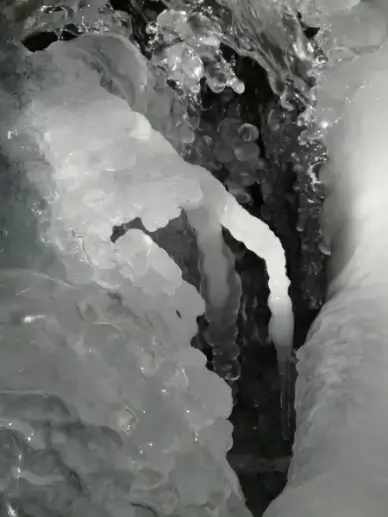 ice icicle frozen