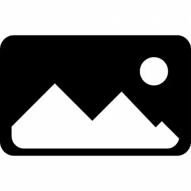 image sign icon flat black white contrast mountain moon symbols sketch
