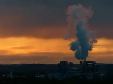 industry power plant smoke