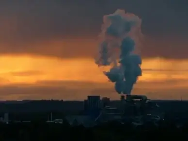 industry power plant smoke