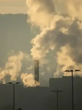 industry smoke chimney
