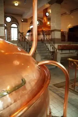 inside brewery