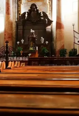 inside the church