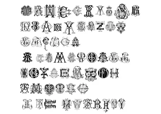 Intellecta Monograms Random Samples Two