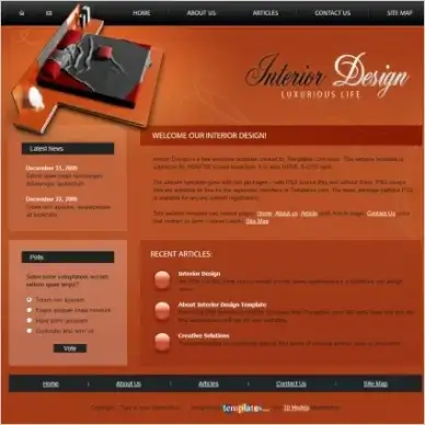 Interior Design Template