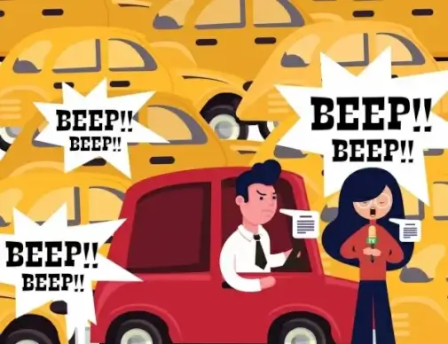 interview background reporter cars noise sound icons