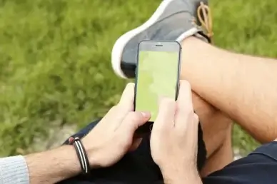iphone 6 in hand mockup