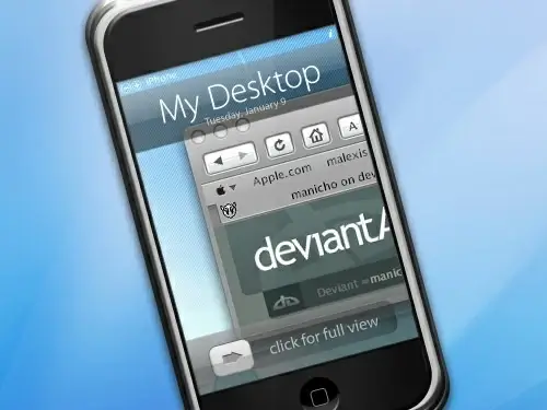 iPhone Layered PSD