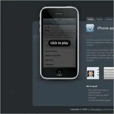 iPhone Template