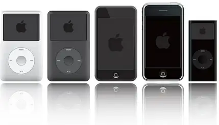 iPod and iPhone Vector