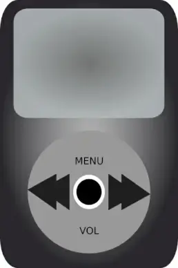 Ipod Music Player clip art