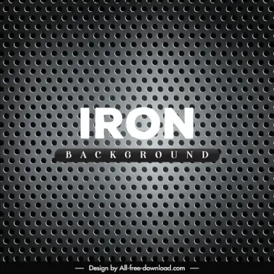 iron background template realistic contrast