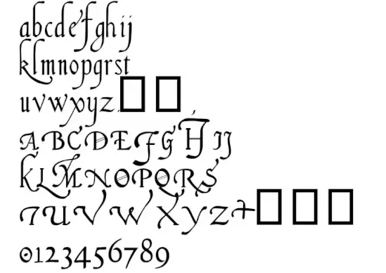 Italian Cursive, 16th c.