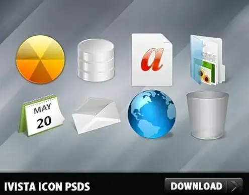 iVista Icon PSDs