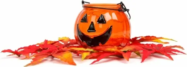 jackolantern candle holder