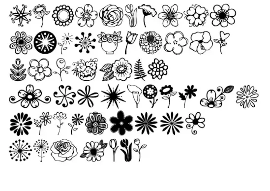 Janda Flower Doodles