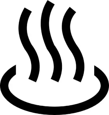 Japanese Map Symbol Spa clip art