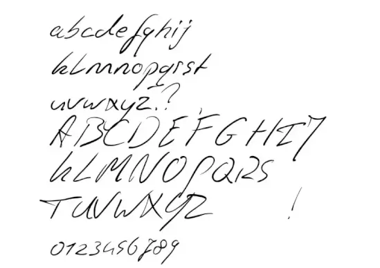Jaspers Handwriting