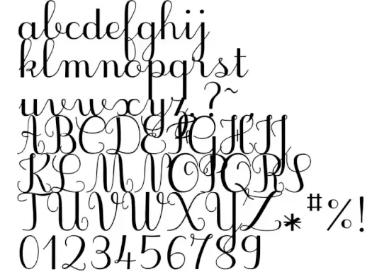 JB Cursive 3