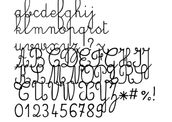 JB Cursive