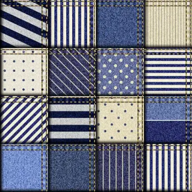 jeans texture pattern elements realistic plain striped dots decor