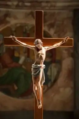 jesus on the cross