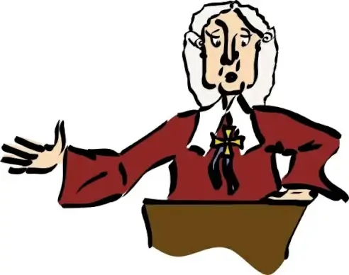 Judge  clip art