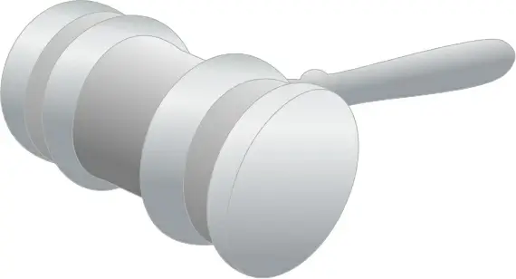 Judge Hammer clip art