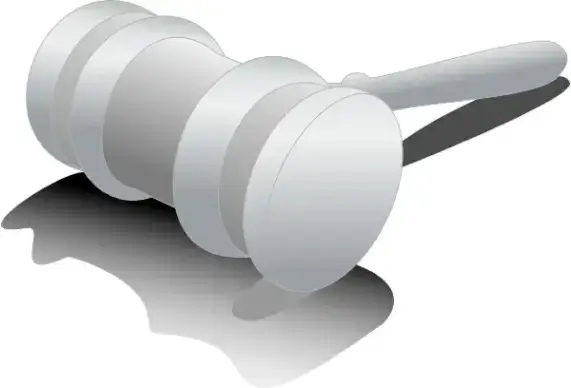 Judge Hammer clip art