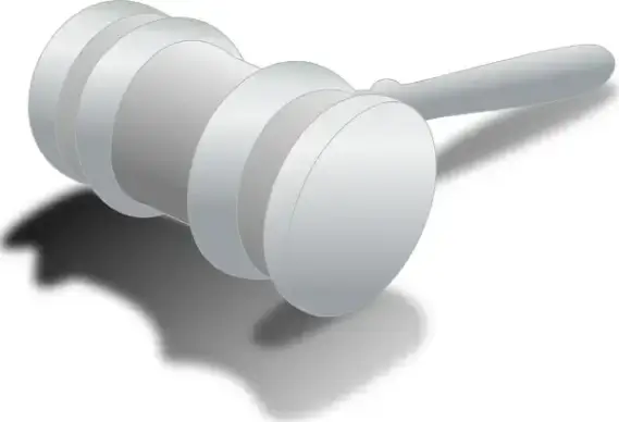 Judge Hammer clip art