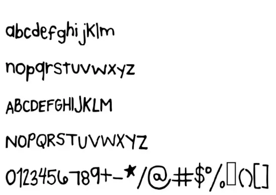 Kaes Handwriting