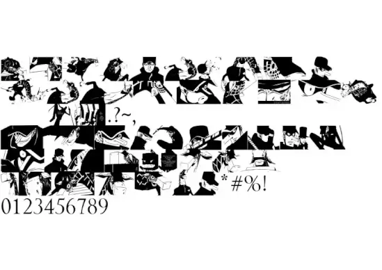 Kaku Dingbats One Piece Art One Piece Area