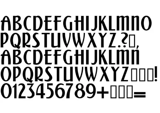 Kalenderblatt Grotesk