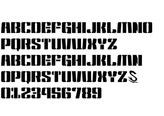 Kensuco Stencil G