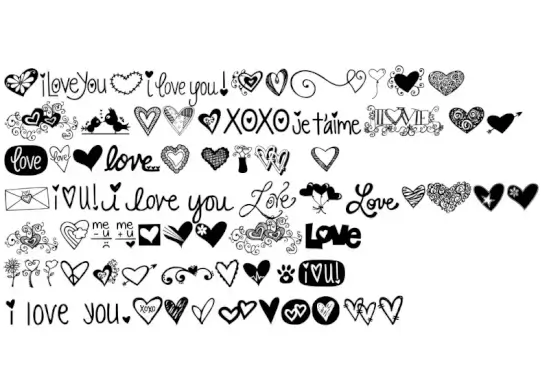 KG Heart Doodles