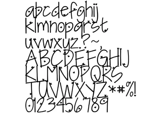 KG I Need A Font