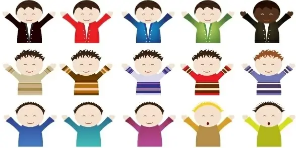 Kid Boy Vector