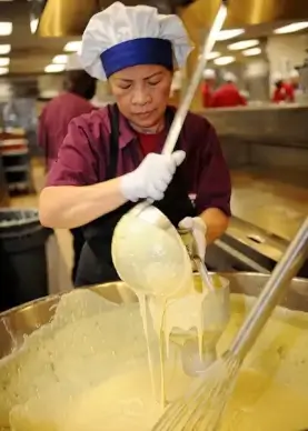 kitchen helper woman